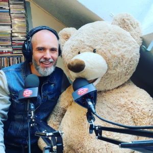 Christophe Marceaux et Alphonse (Nounours des Gobelins) dans LeRadioClub