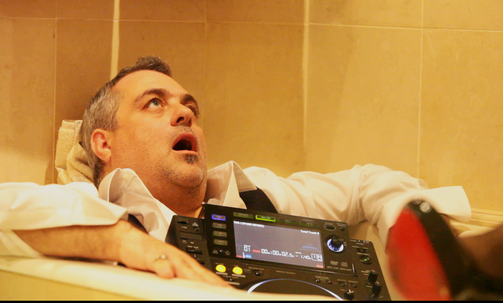 Artur LEG et sa platine CDJ